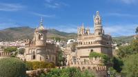 Meeting friends in Malaga