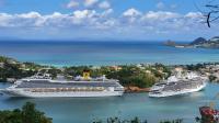 Bird - eye view of Castries