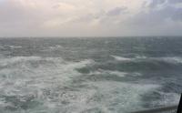 Stormy North Sea....